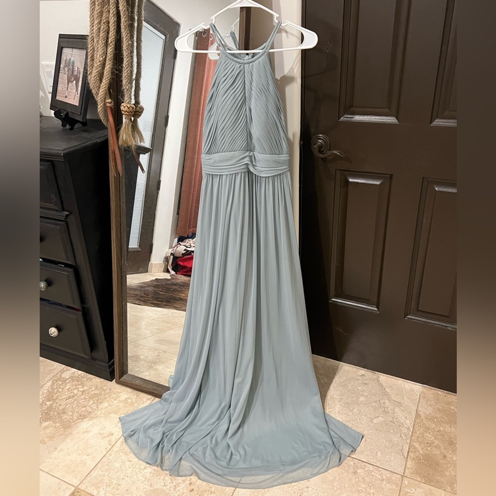 BIRDY GREY Bridesmaid Dress - Sage- Chiffon - Size Small
